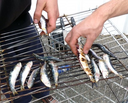 sardines grillées au menu!